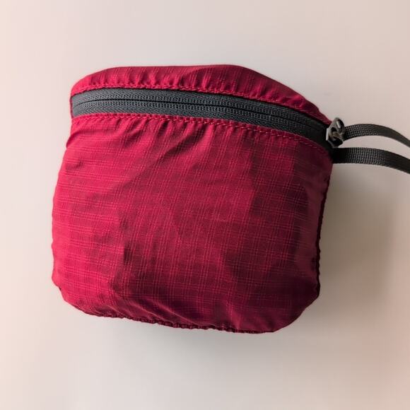 HIKPRO Red & Gray Durable Lightweight Packable Backpack Water Resistant - Picture 9 of 10